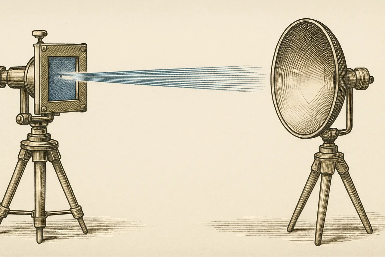 Illustration for Bell Called It His Greatest Invention. It Sent Speech on a Beam of Light — in 1880.