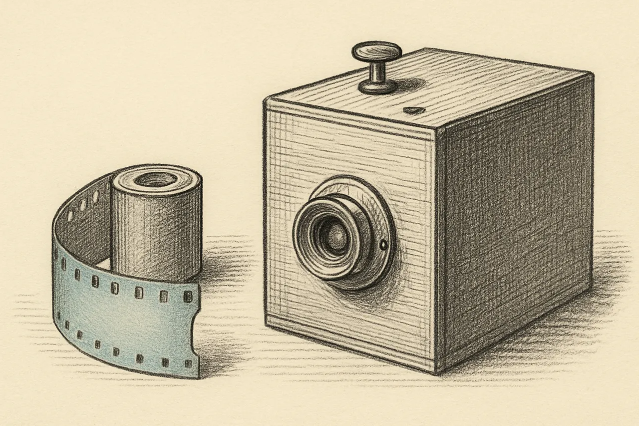 Illustration for George Eastman Made Everyone a Photographer With Four Words: You Press the Button