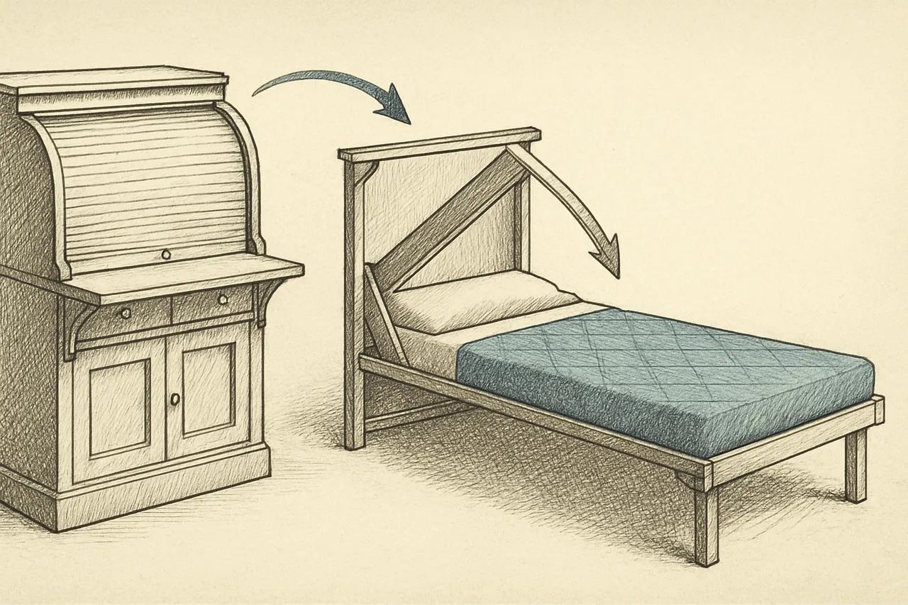 Sarah Goode Patented a Bed That Hid Inside a Desk