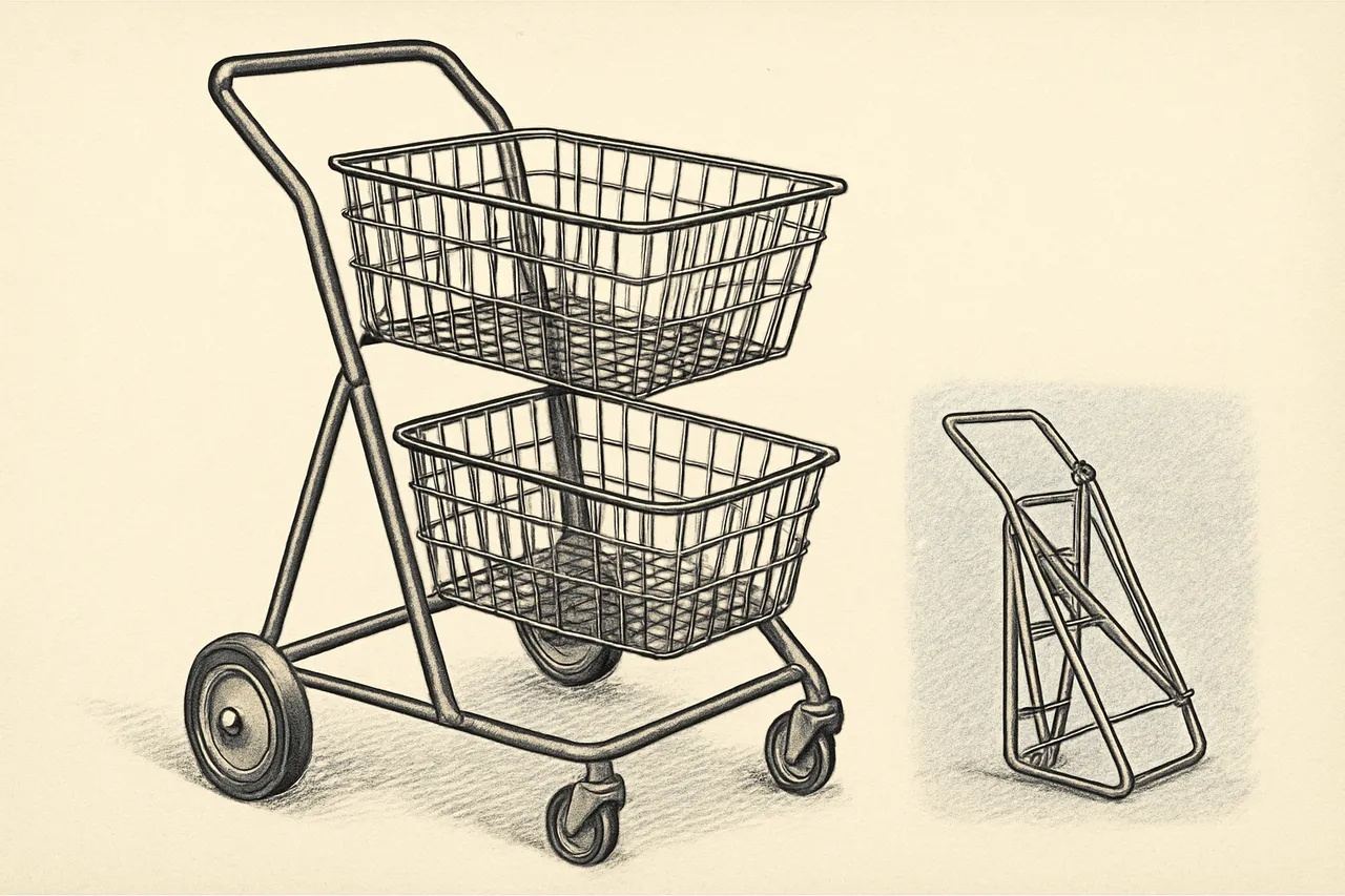 Nobody Would Use the Shopping Cart, So He Hired Actors to Push Them Around the Store
