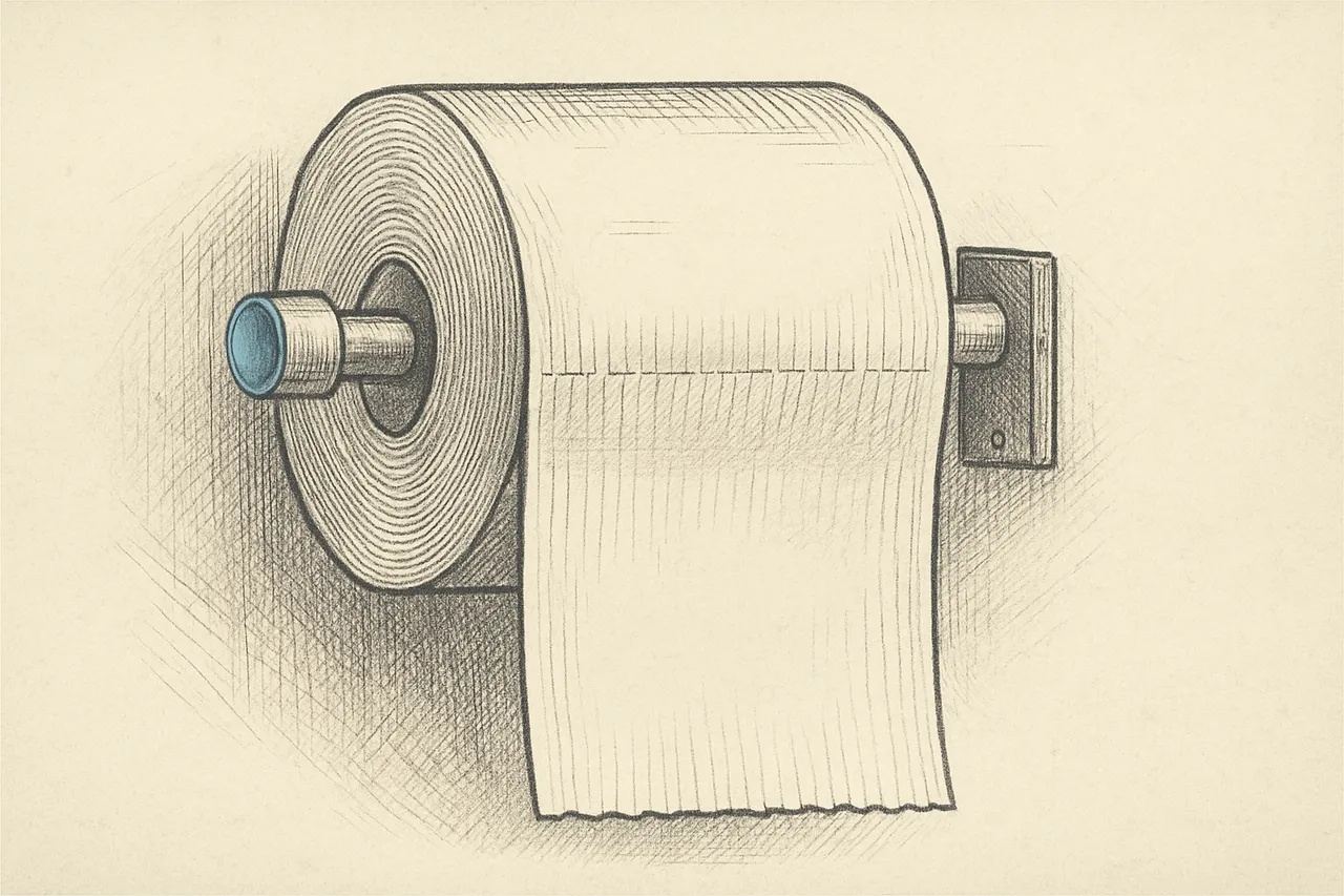 The 1891 Patent That Settles the Toilet Paper Argument: It's Over