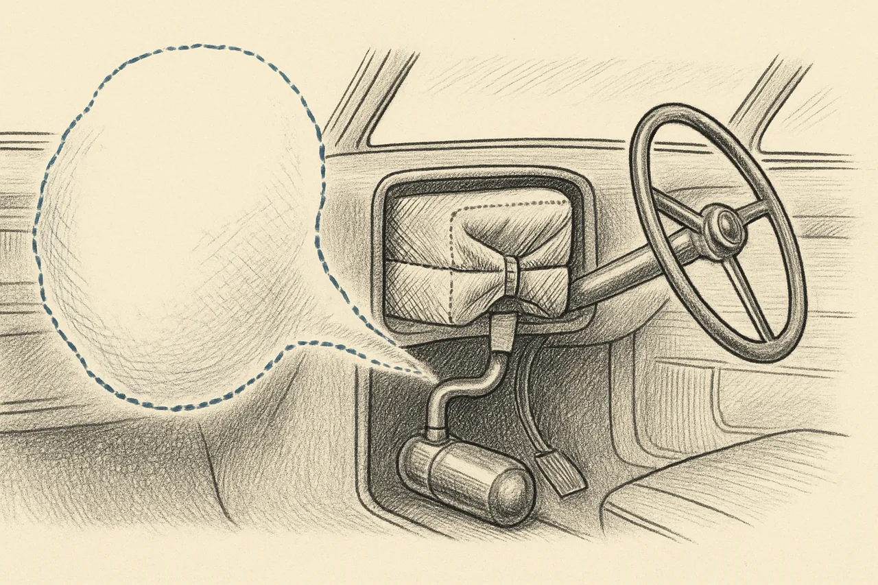 He Swerved to Avoid Something in the Road With His Family in the Car, and Patented the Airbag Three Months Later