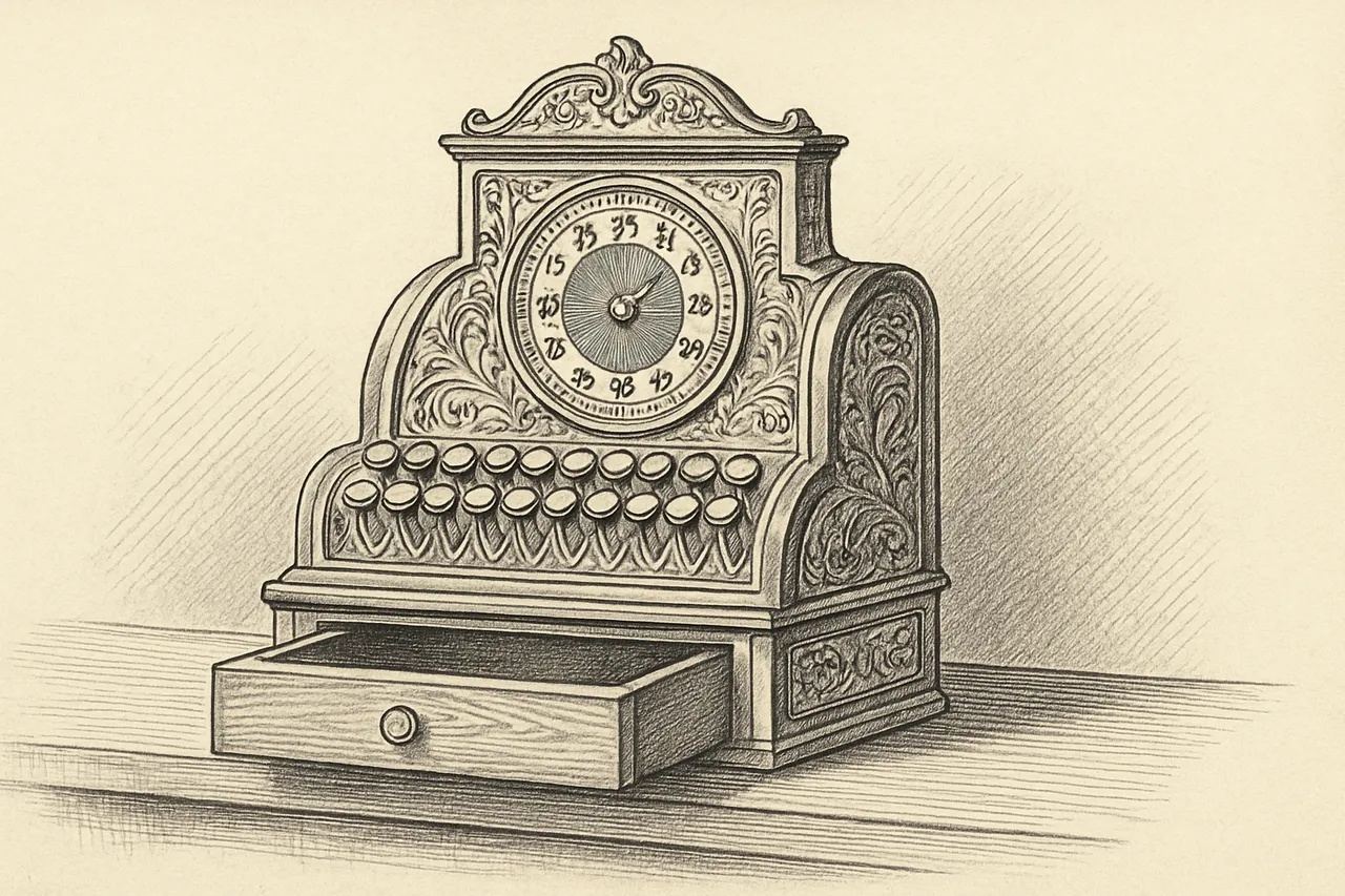 A Saloon Owner Built the Cash Register to Catch His Own Bartenders Stealing