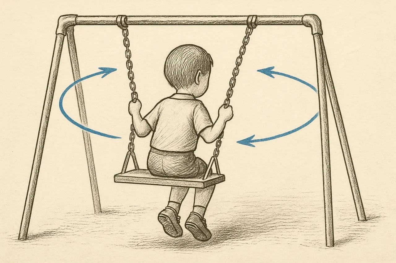 The Five-Year-Old Who Patented Swinging on a Swing