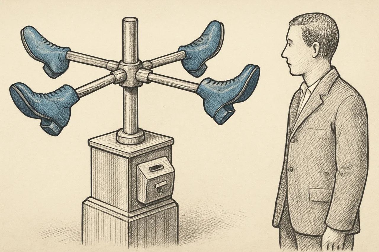The Patent for a Machine That Kicks You in the Rear