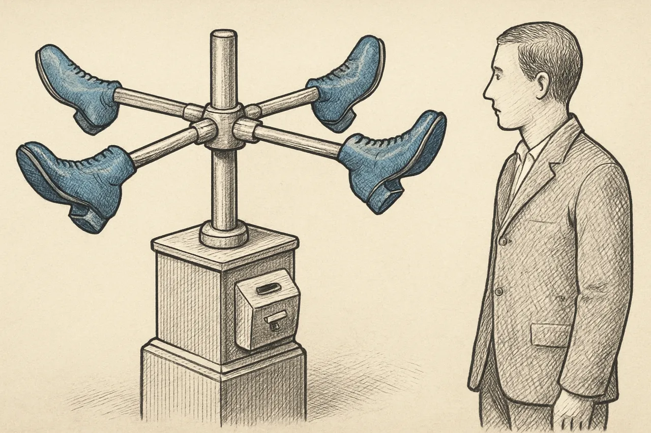 The Patent for a Machine That Kicks You in the Rear