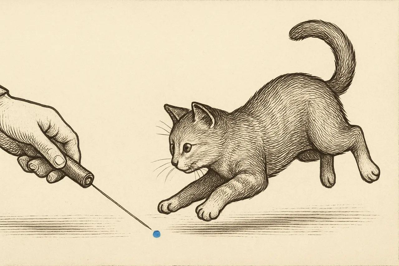 The Patent on Pointing a Laser at a Cat