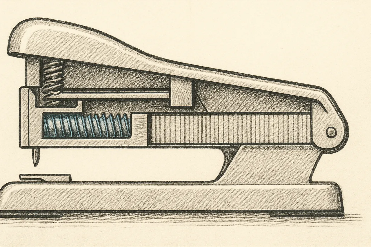 Illustration for It Took a Century to Figure Out That the Staples Should Come in a Strip
