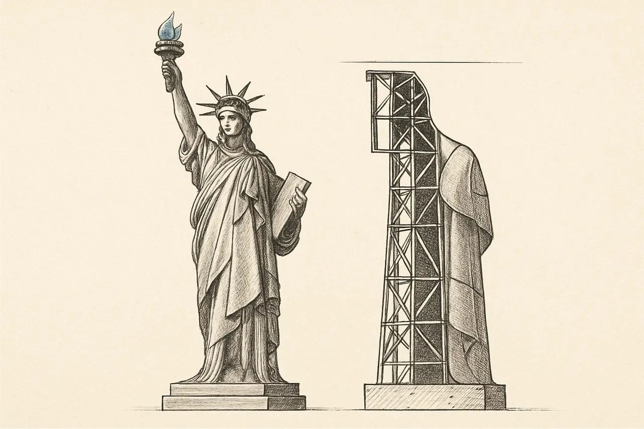 The Statue of Liberty Was Patented in 1879, Seven Years Before It Was Dedicated