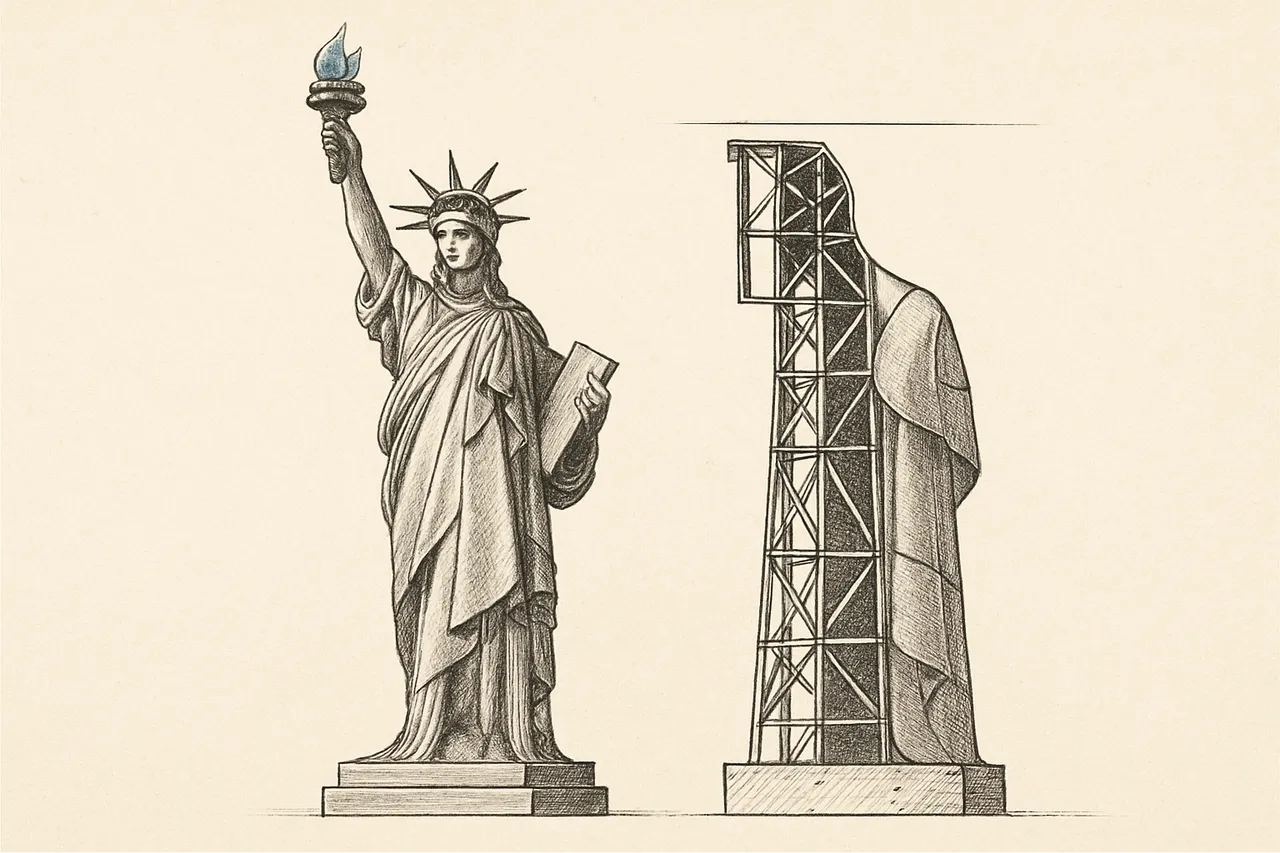 The Statue of Liberty Was Patented in 1879, Seven Years Before It Was Dedicated