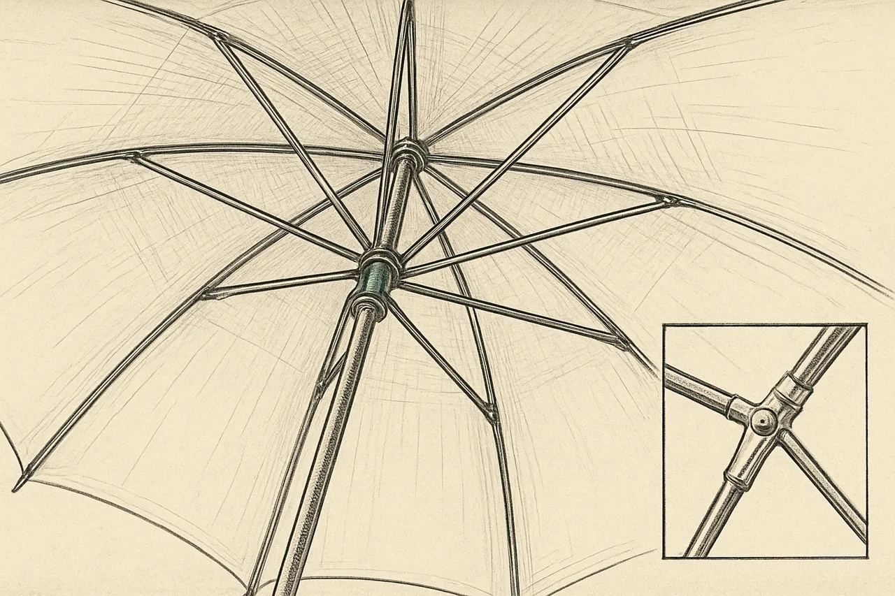 The Umbrella Barely Changed for Two Thousand Years, Then Somebody Made It Fold